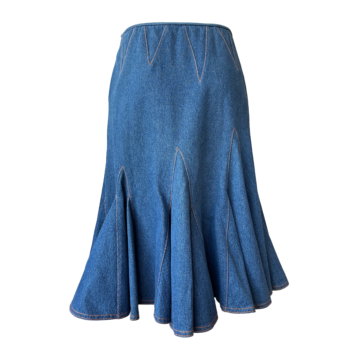 Christian Dior by John Galliano AW 2002 Denim Skirt