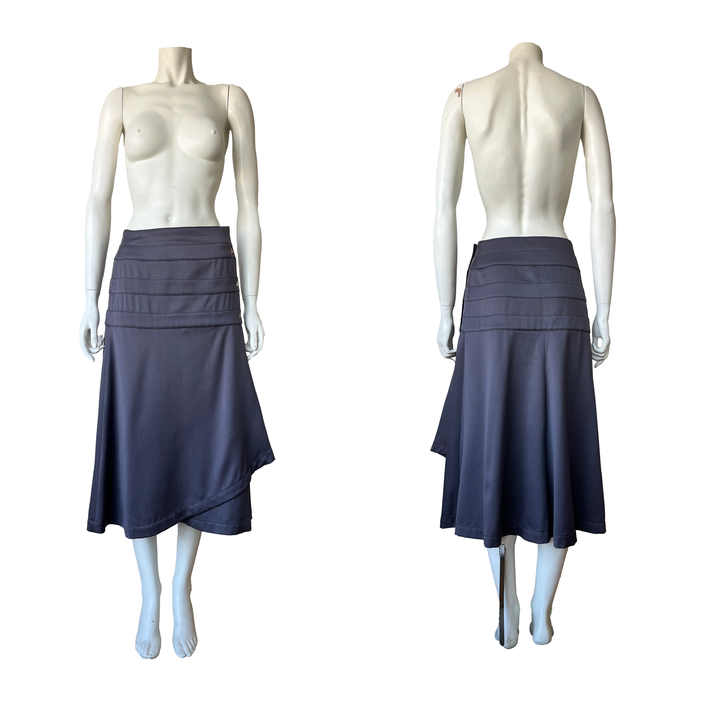Thierry Mugler Wrap Skirt