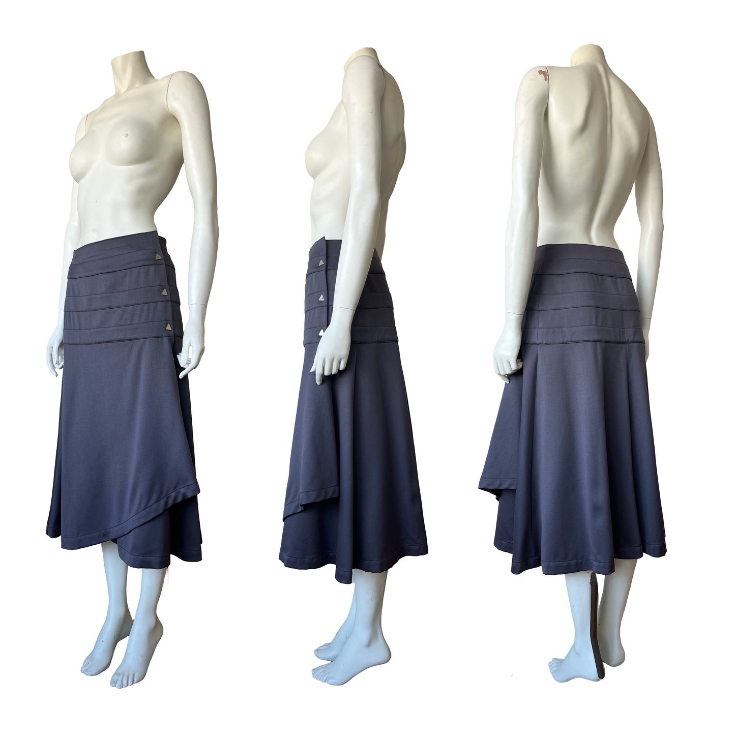 Thierry Mugler Wrap Skirt
