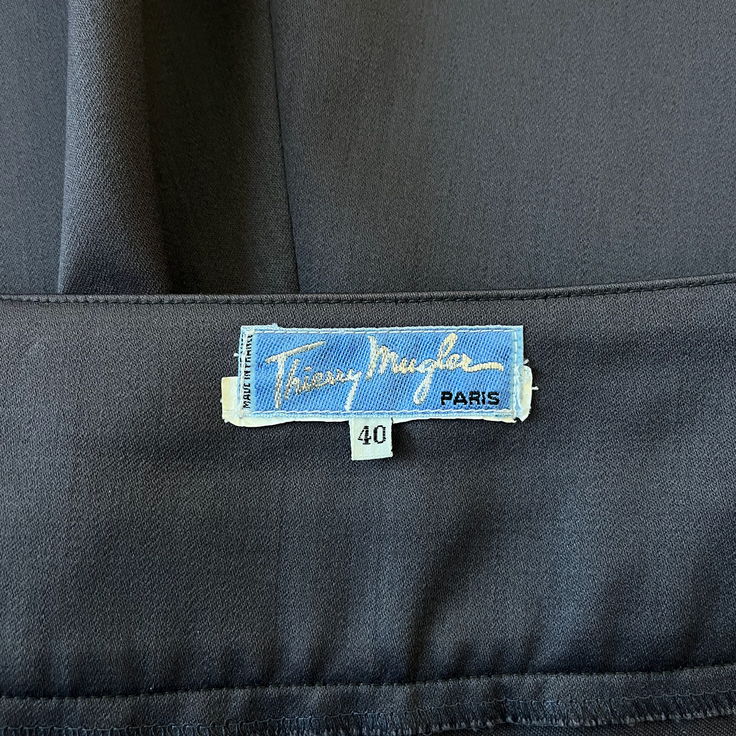 Thierry Mugler Wrap Skirt