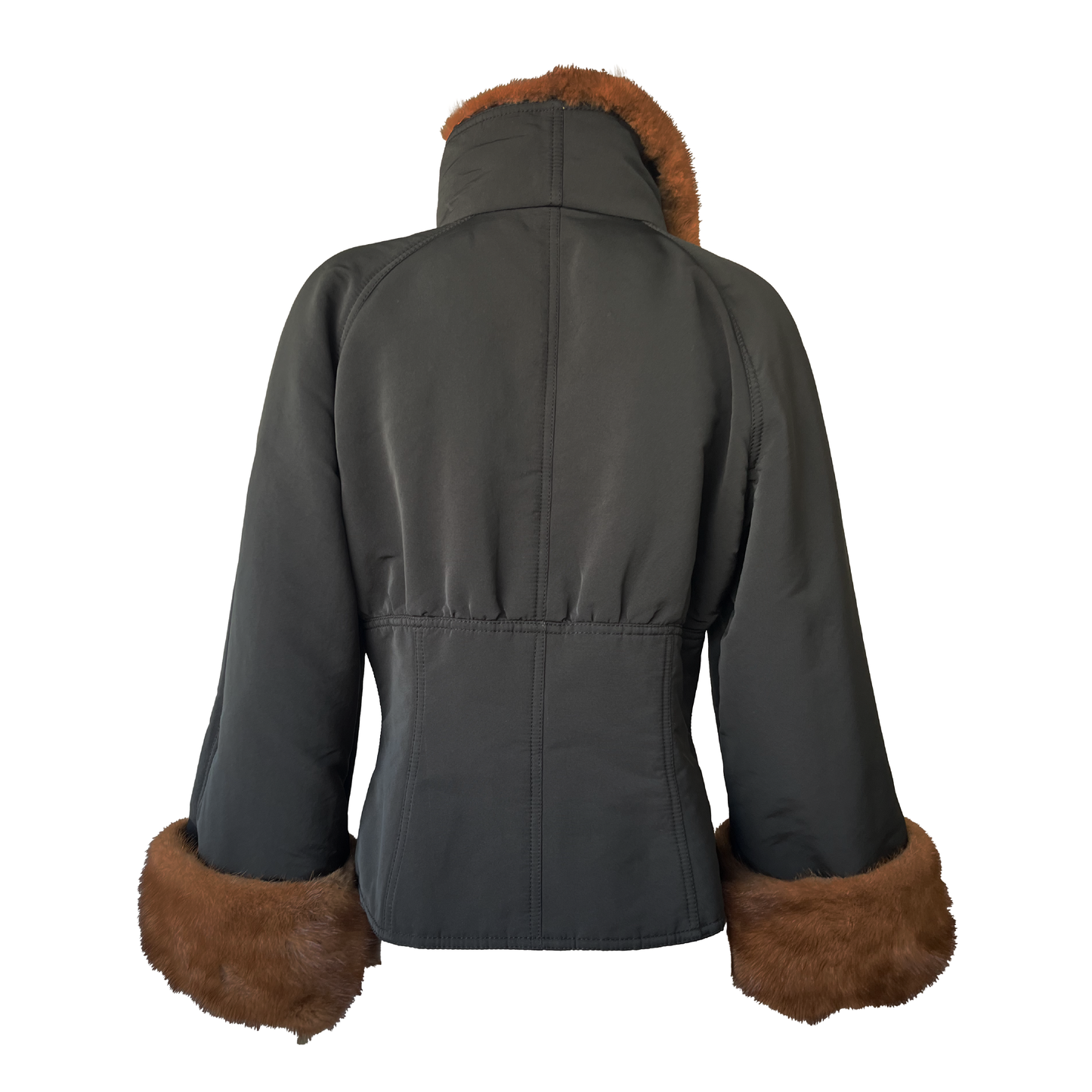 Valentino Mink Trim Jacket