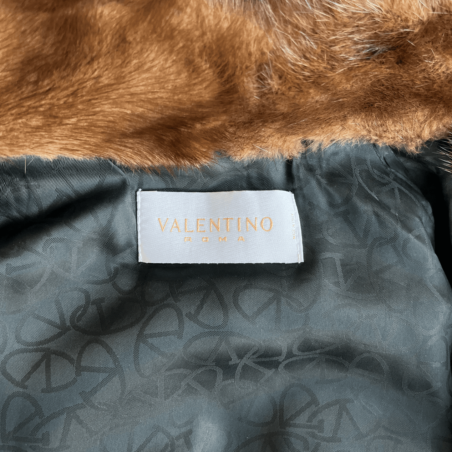 Valentino Mink Trim Jacket