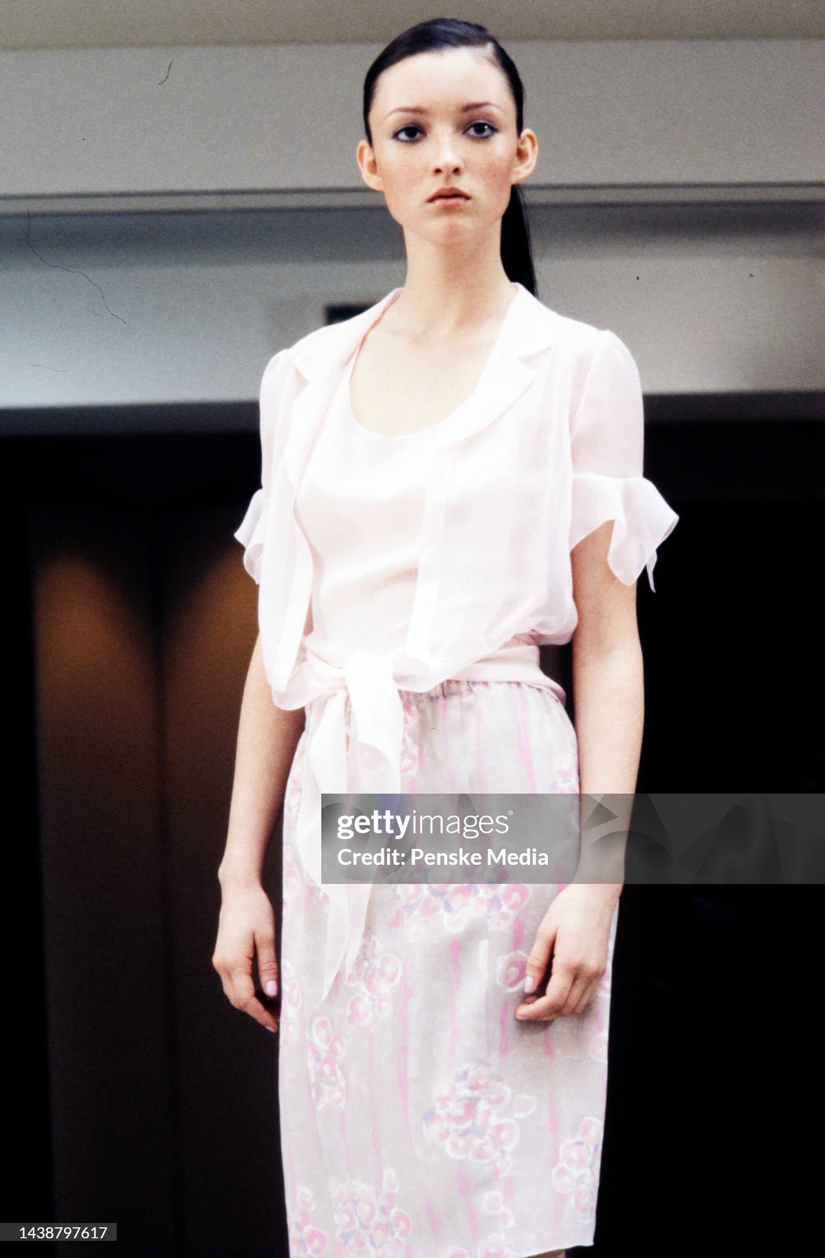 Chanel Cruise 1998 Floral Print Dress