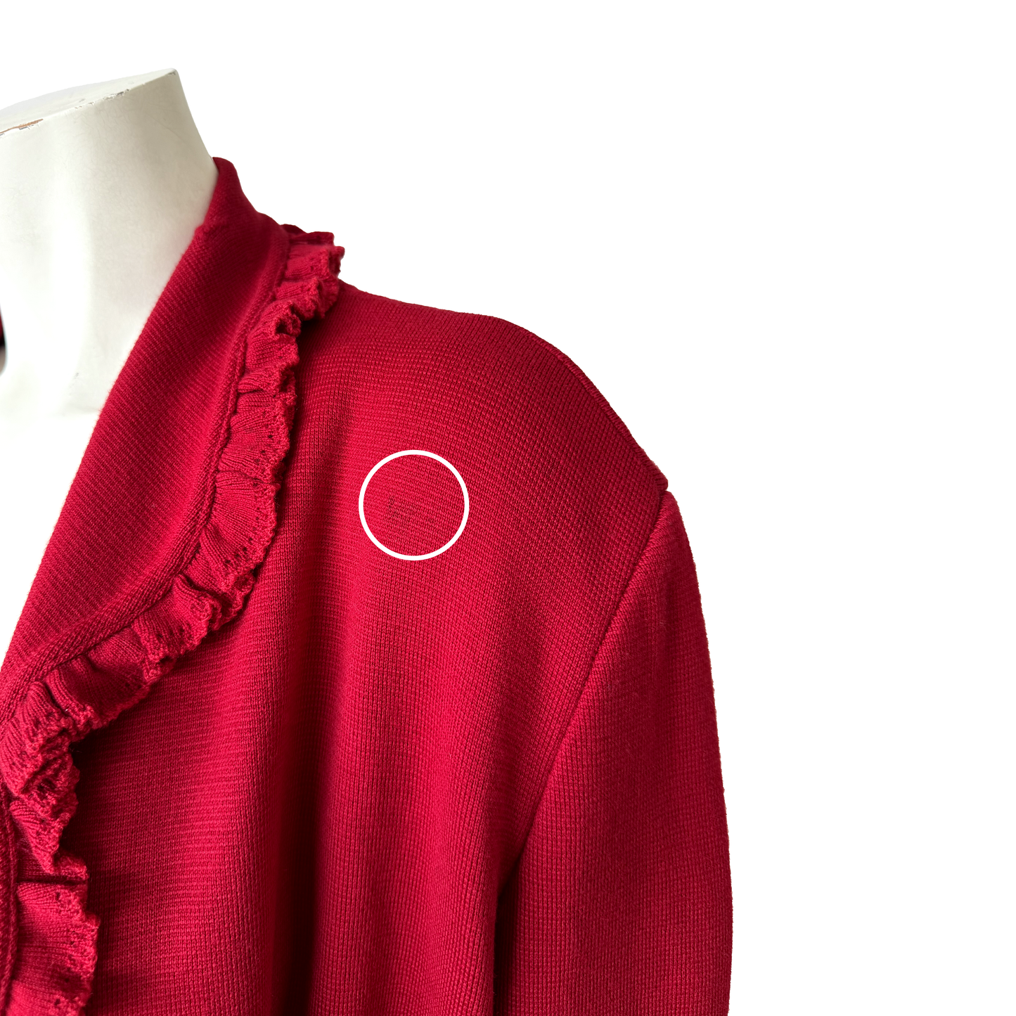 Givenchy by John Galliano AW 1996 Belted Ruffled Cardi-Coat