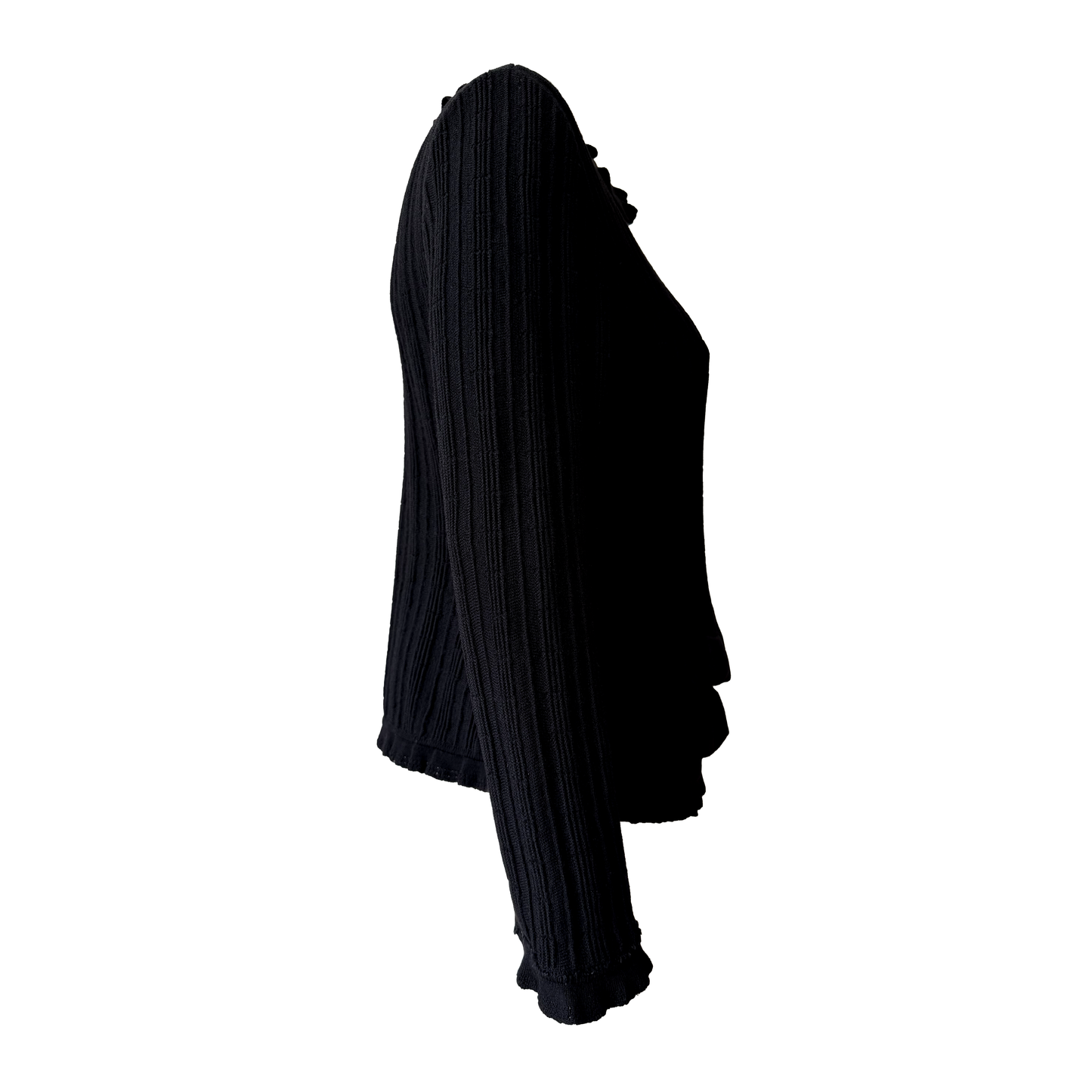 Givenchy by John Galliano AW 1996 Bow Ribbed Cardigan