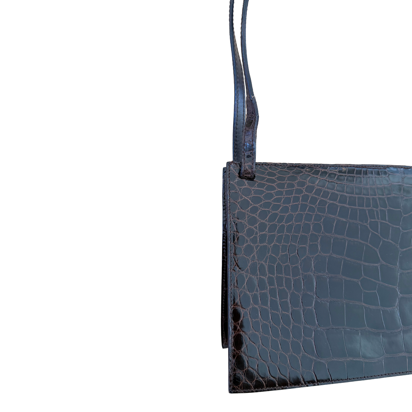 Gucci by Tom Ford Crocodile Shoulder Bag