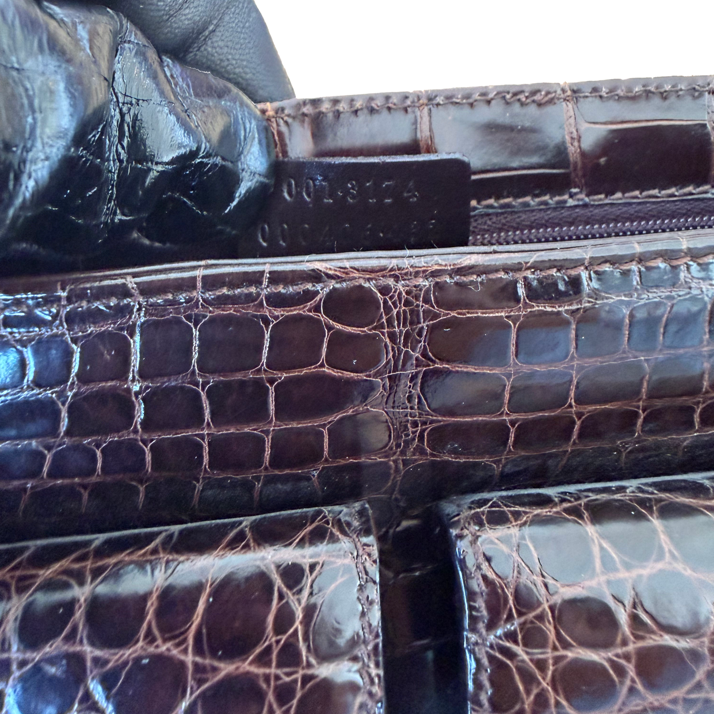 Gucci by Tom Ford Crocodile Shoulder Bag