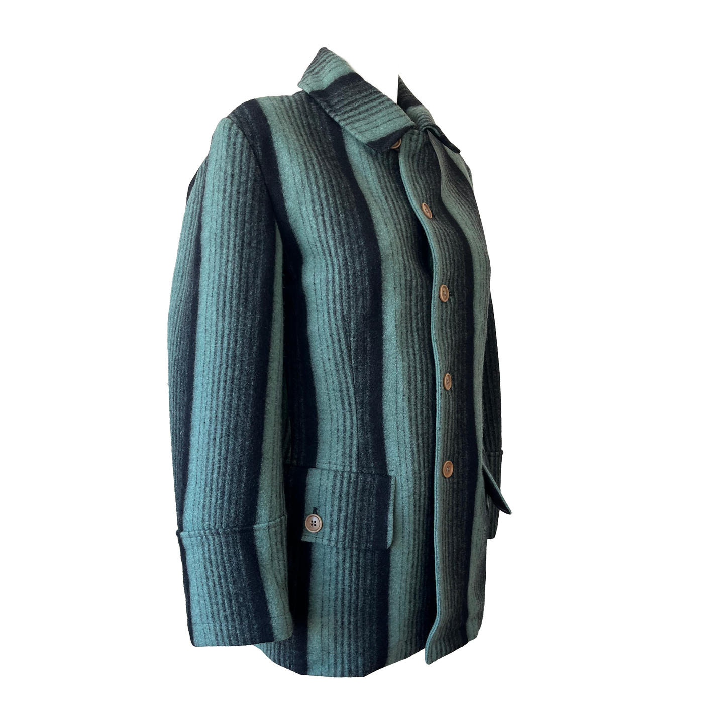 Alexander McQueen AW 1999 “The Overlook” Striped Jacket