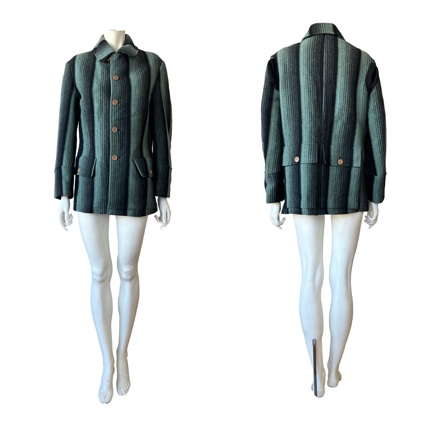 Alexander McQueen AW 1999 “The Overlook” Striped Jacket