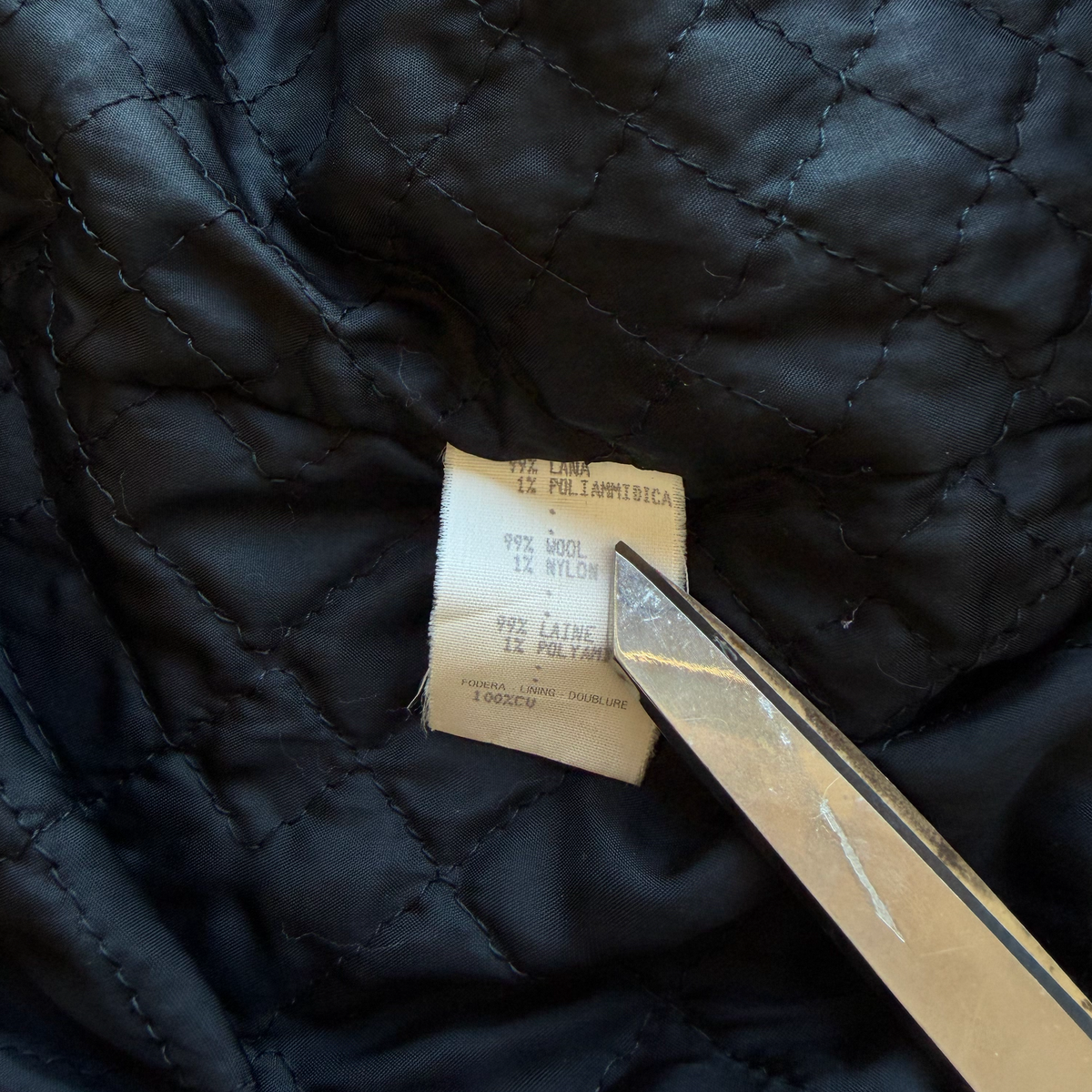 Gianni Versace AW 1991 Plaid Coat