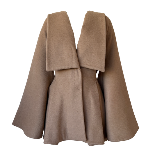 Alexander McQueen Camel Kimono Jacket