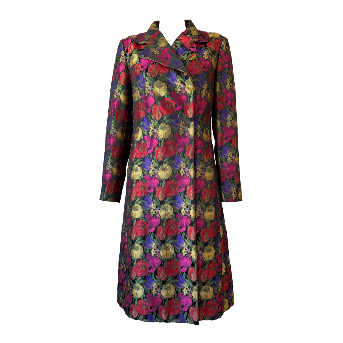 Dolce & Gabbana Floral Jacquard Coat
