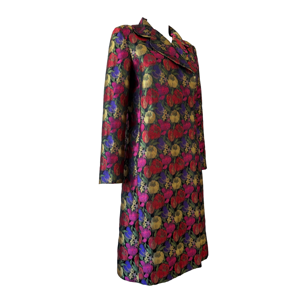 Dolce & Gabbana Floral Jacquard Coat