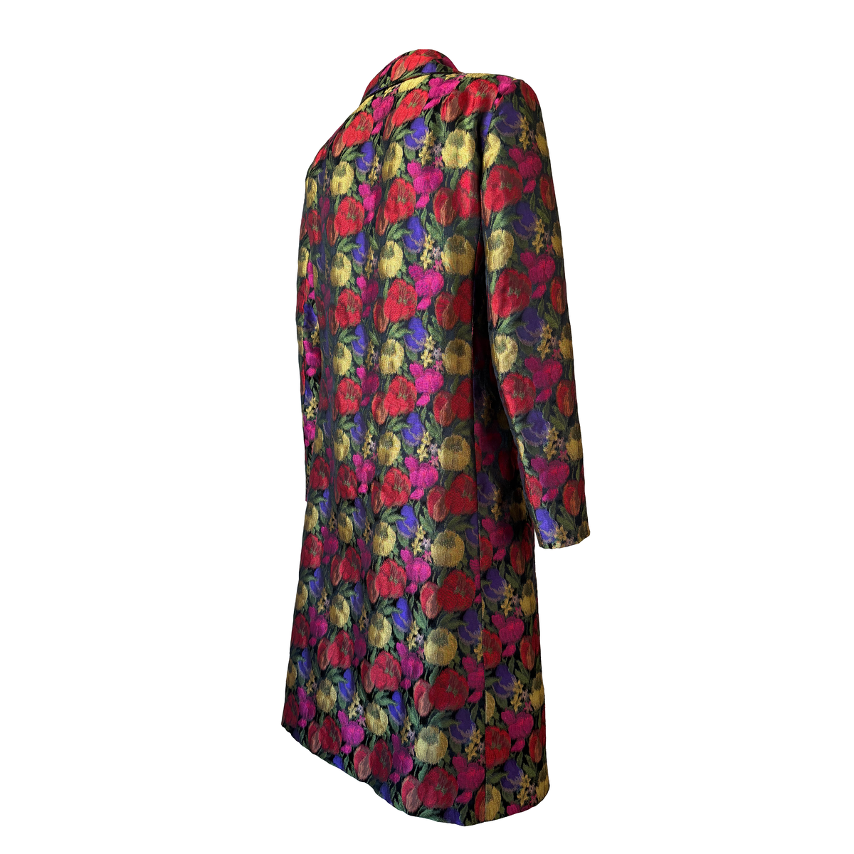 Dolce & Gabbana Floral Jacquard Coat