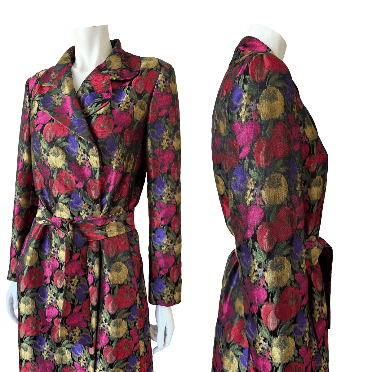 Dolce & Gabbana Floral Jacquard Coat