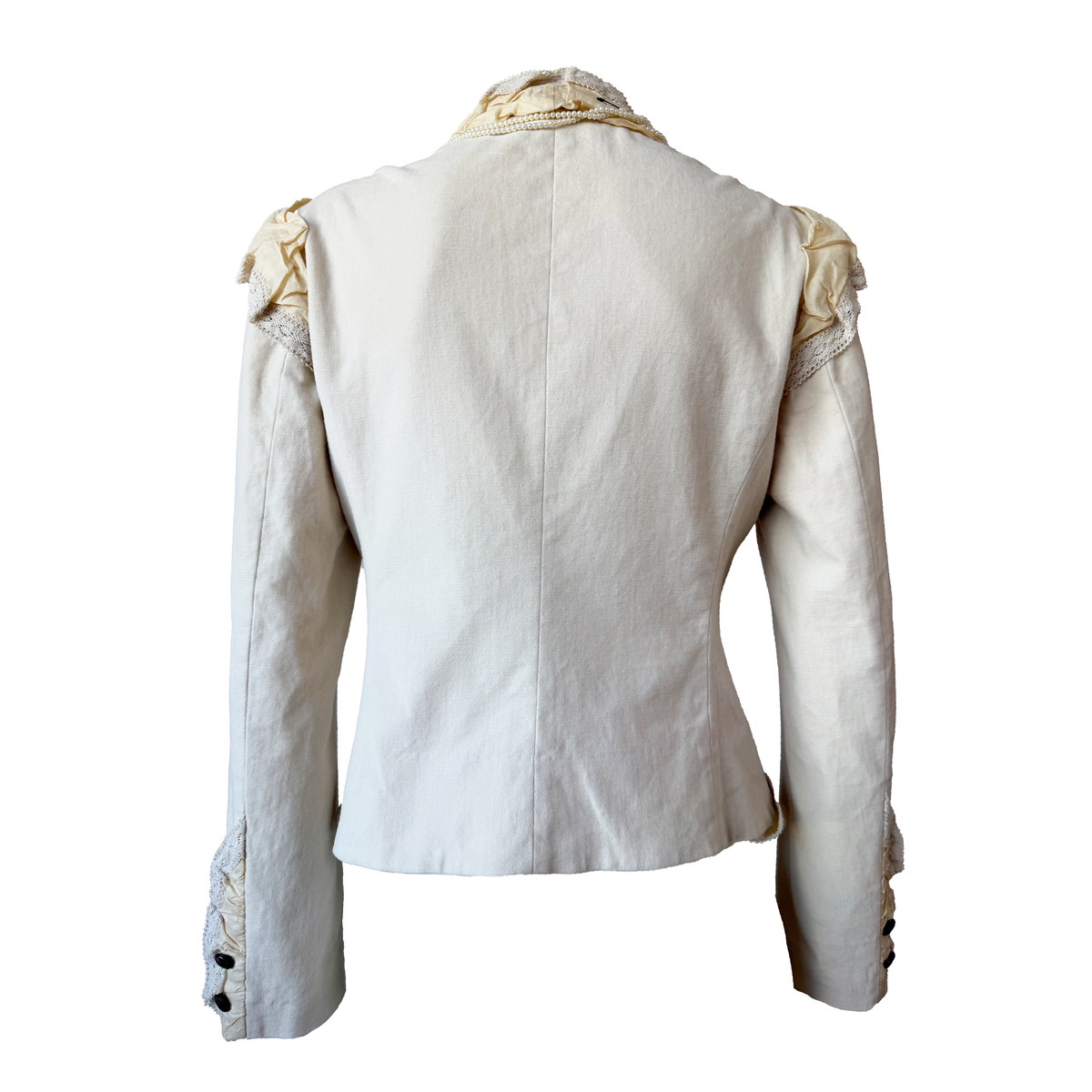 Issey Miyake AW 2005 Ruffled Pearl Jacket