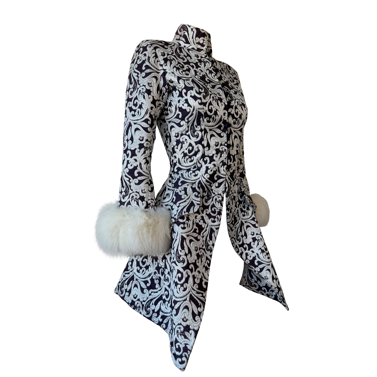 Jacques Fath AW 1994 Haute Couture Runway Coat & Vest