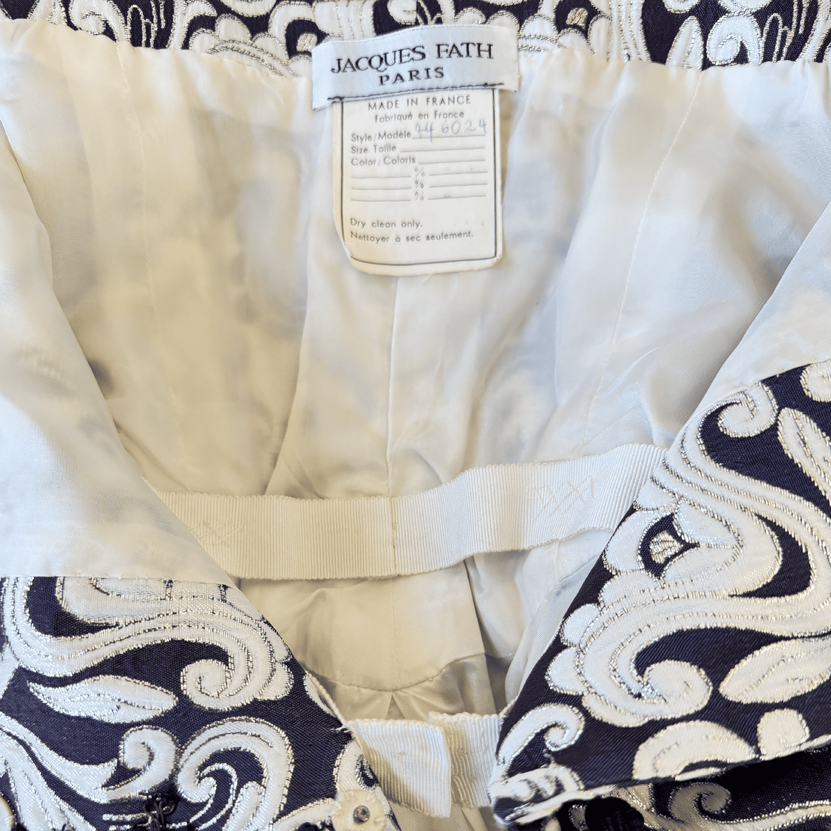 Jacques Fath AW 1994 Haute Couture Runway Coat & Vest