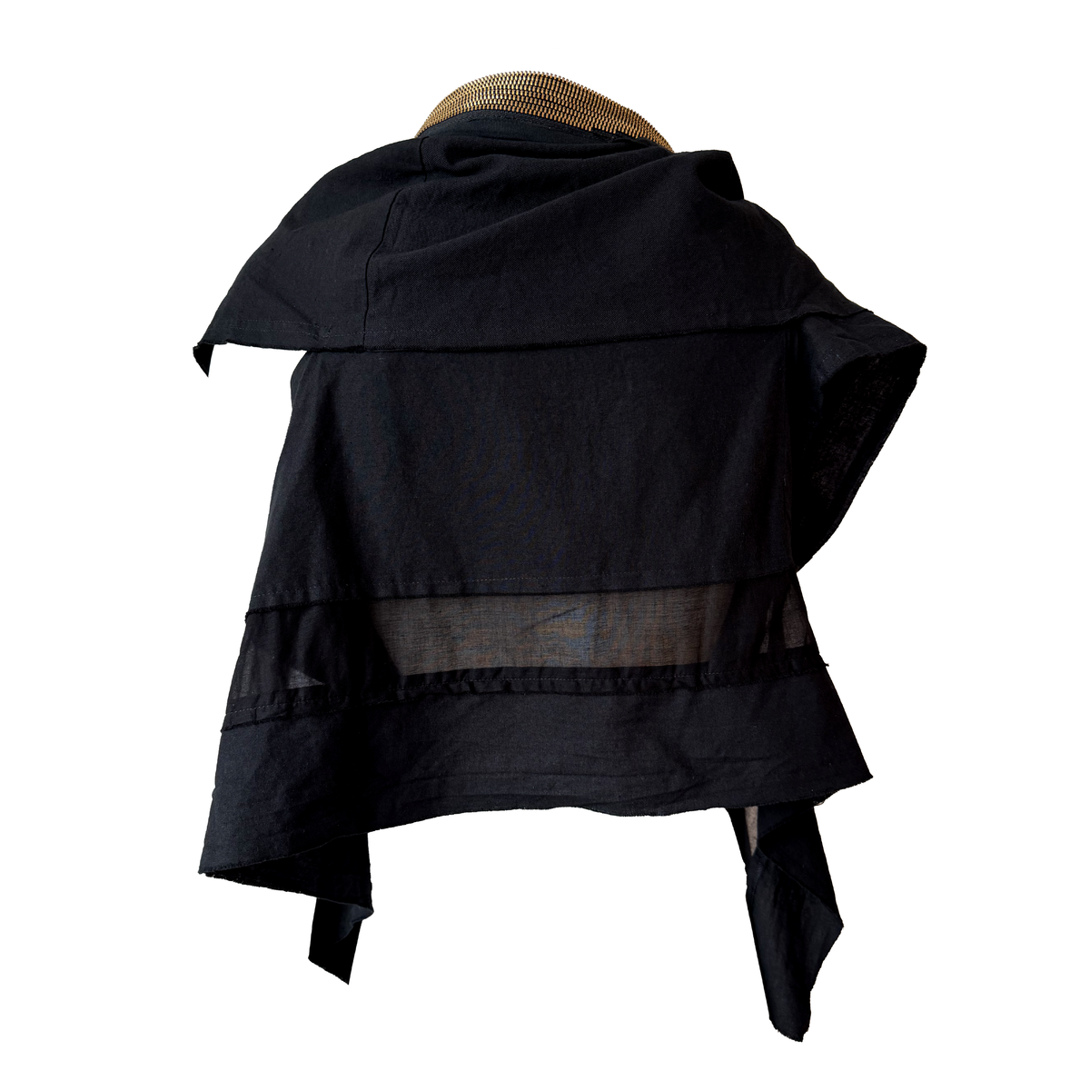 Junya Watanabe SS 2005 Zip-Collar Asymmetric Top