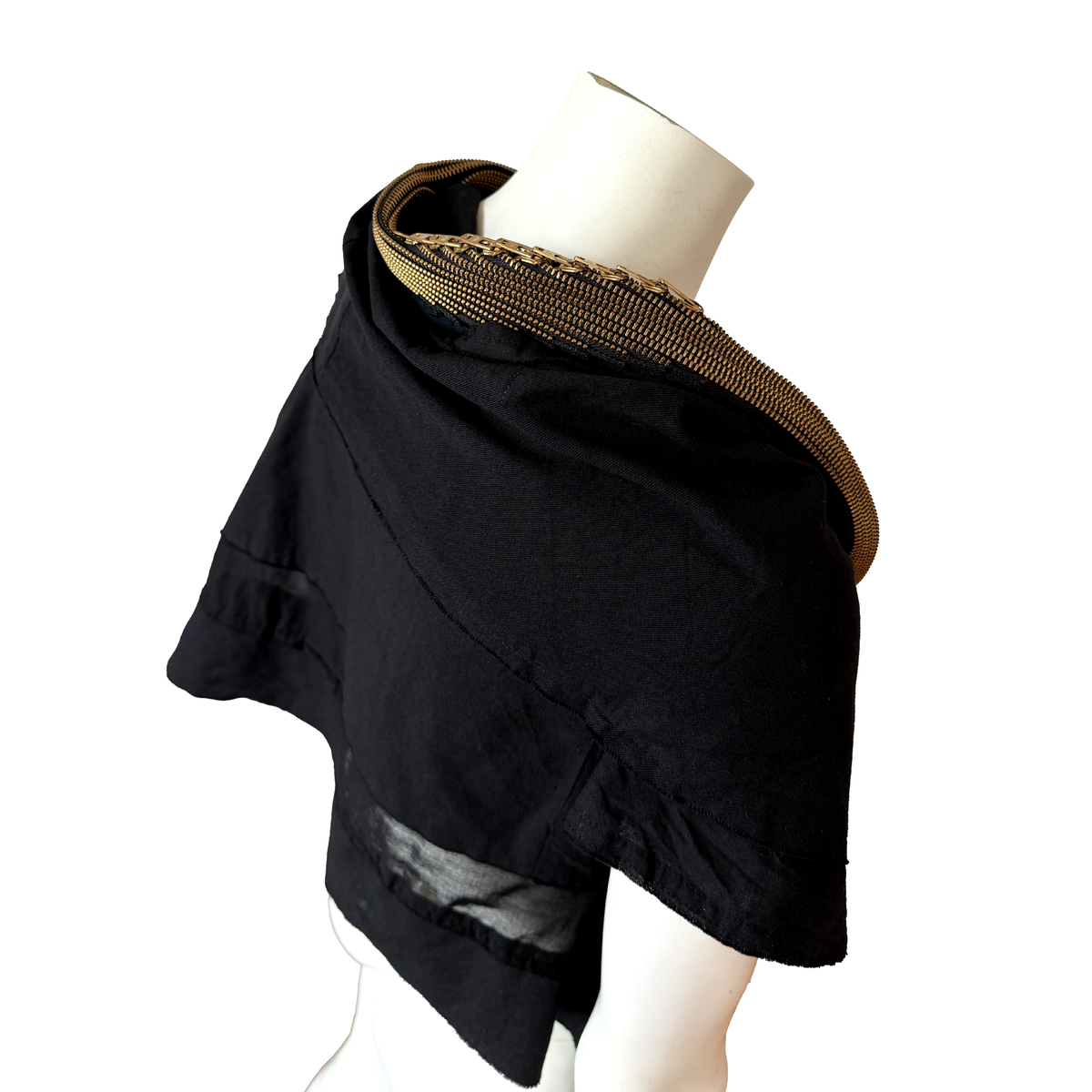 Junya Watanabe SS 2005 Zip-Collar Asymmetric Top