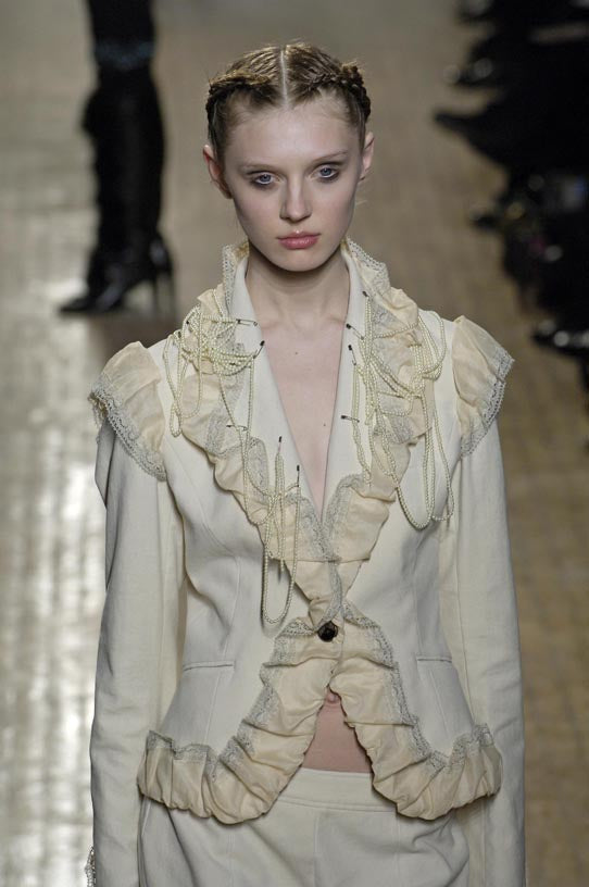 Issey Miyake AW 2005 Ruffled Pearl Jacket