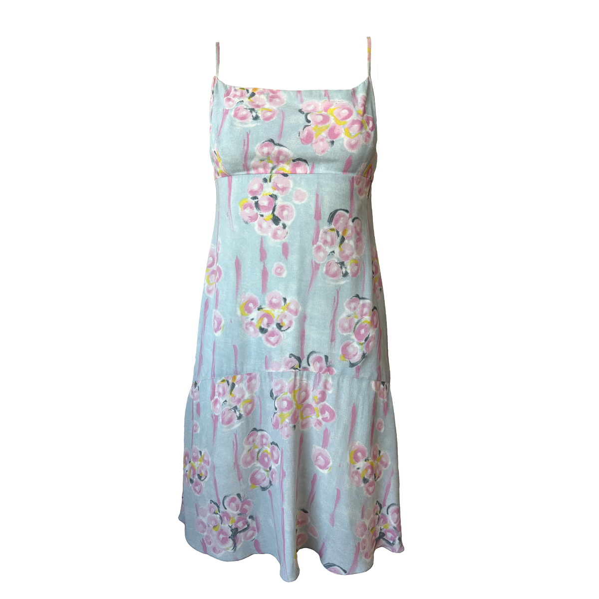 Chanel Cruise 1998 Floral Print Dress