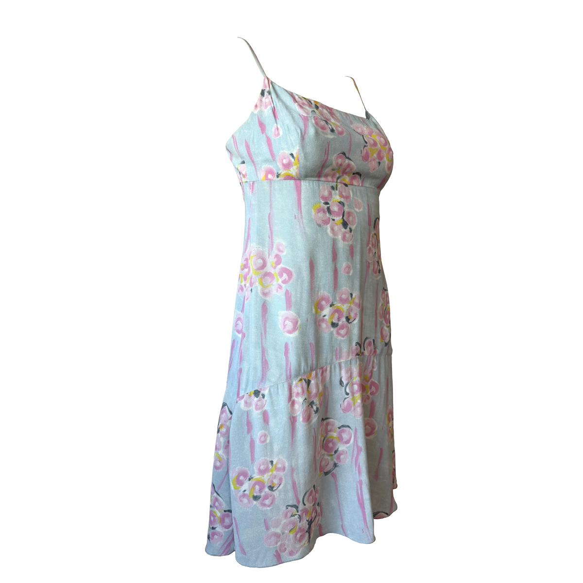 Chanel Cruise 1998 Floral Print Dress
