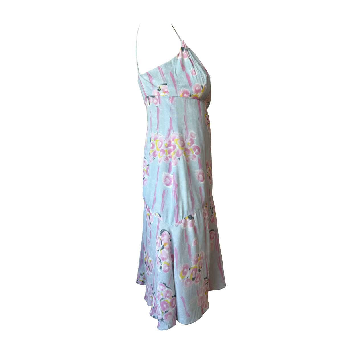 Chanel Cruise 1998 Floral Print Dress