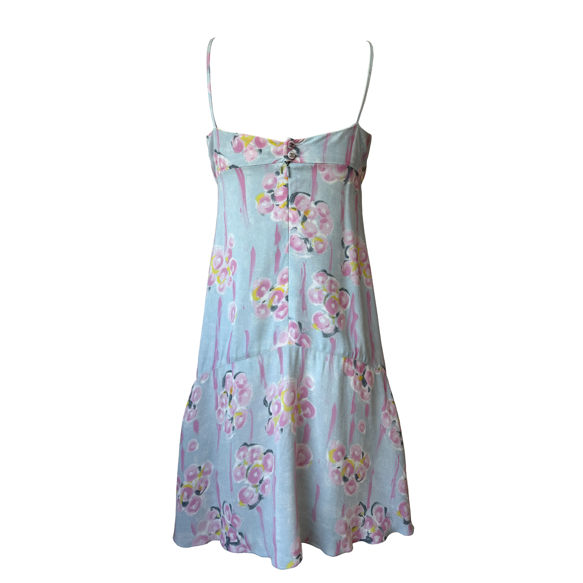 Chanel Cruise 1998 Floral Print Dress