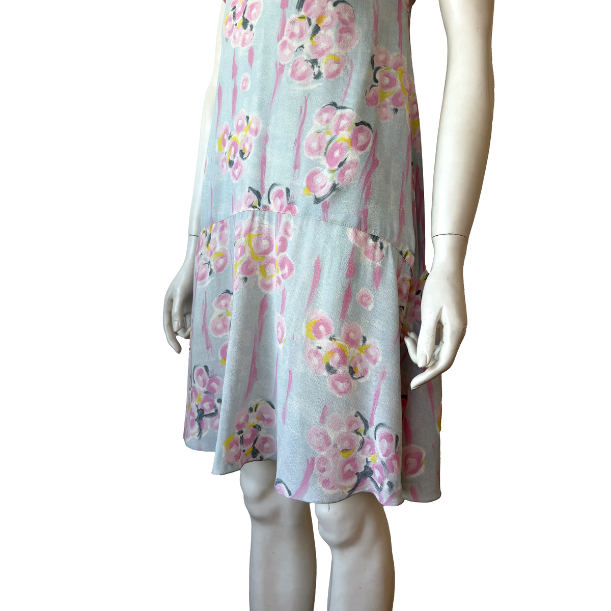 Chanel Cruise 1998 Floral Print Dress