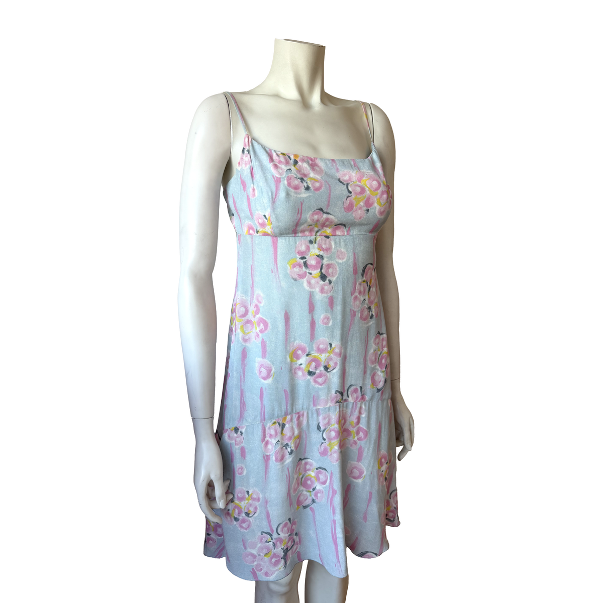 Chanel Cruise 1998 Floral Print Dress