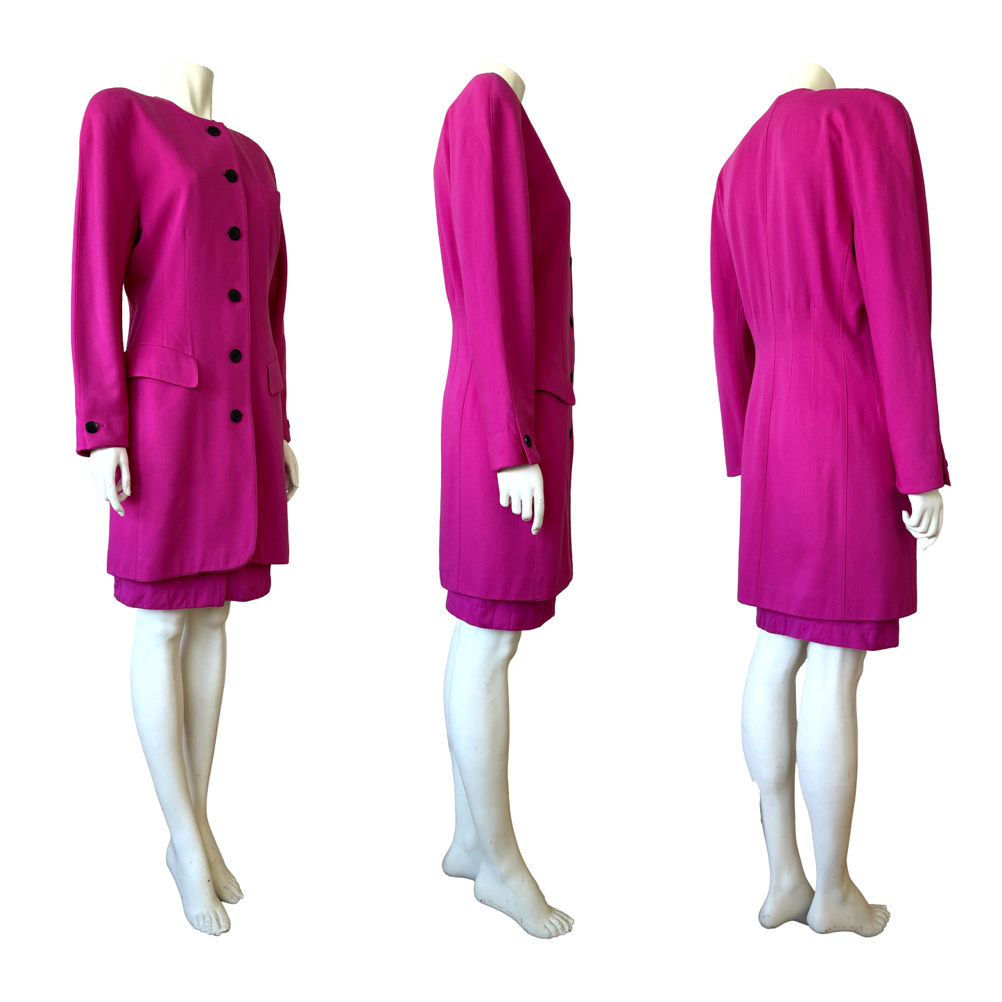 Escada "Princess Diana" Fuchsia Suit