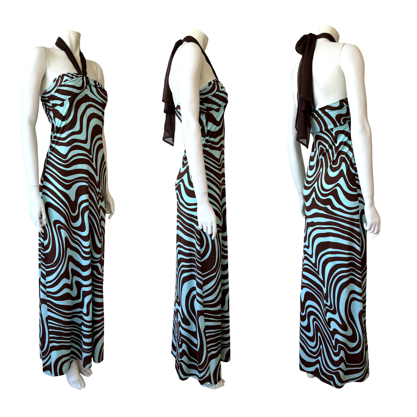 Valentino Halter Maxi Dress