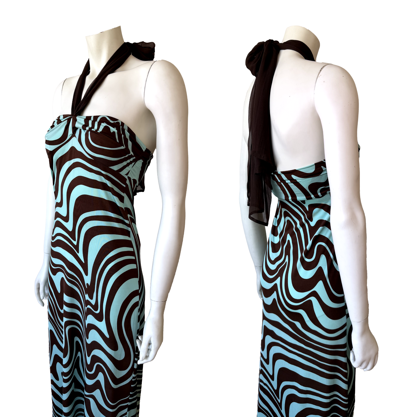 Valentino Halter Maxi Dress